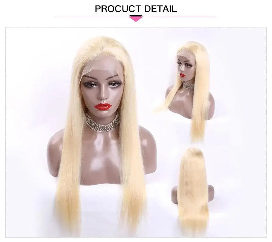 Honey Blonde 13x4 Lace Front Human Hair Wig