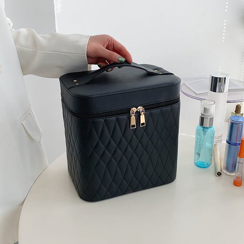 Portable Cosmetic Bag With Mirror - Tucan Trading