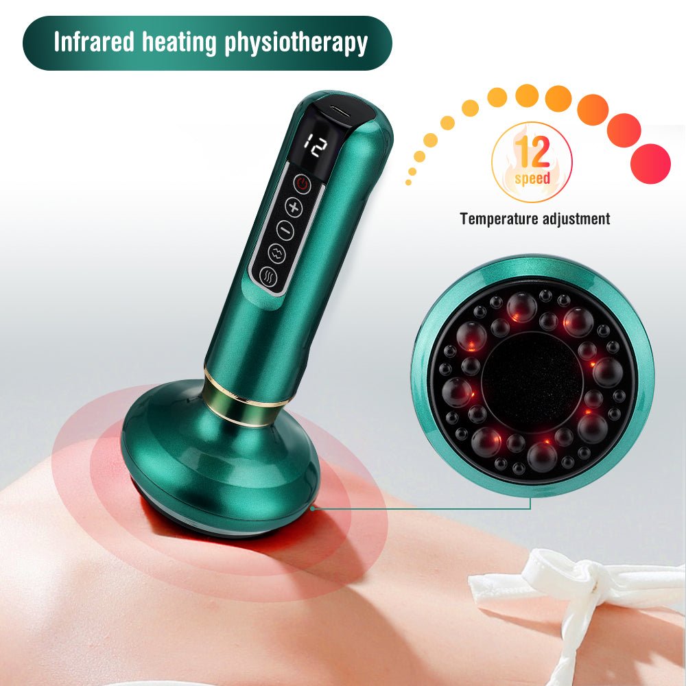 Electric Vacuum Cupping Gua Sha Massager - Tucan Trading