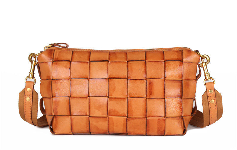 Vintage Handwoven Shoulder Bag