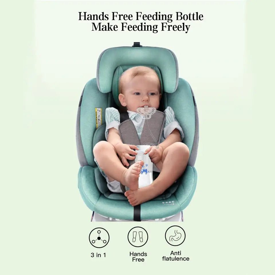 3 - in - 1 Hands - Free 150ML Baby Bottle - Tucan Trading
