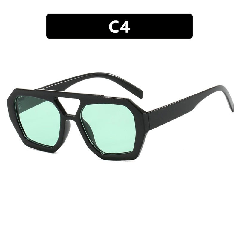 Ins Big Frame Leopard Sunglasses - Tucan Trading