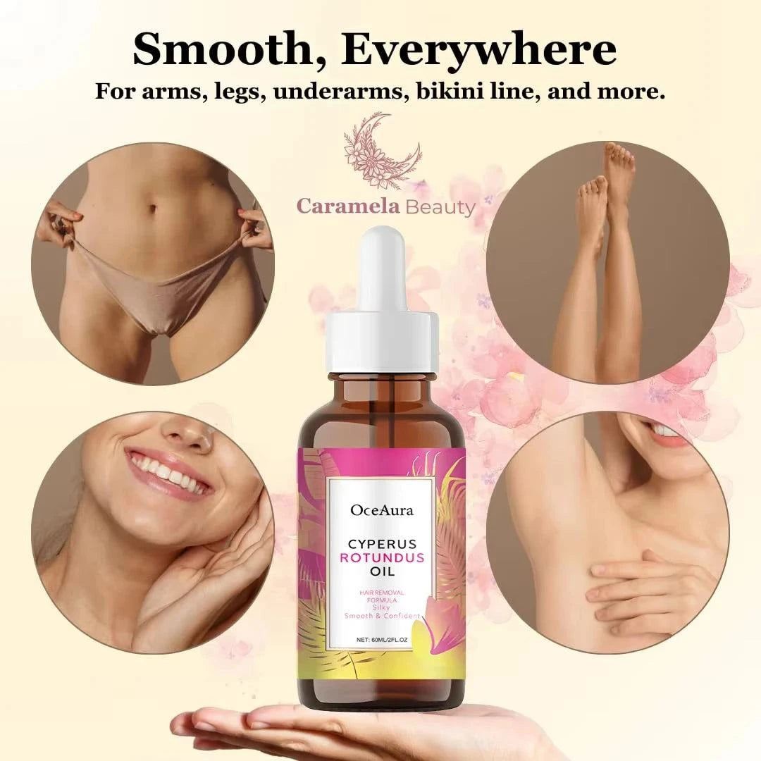 Cyperus Rotundus Oil for Hair Removal