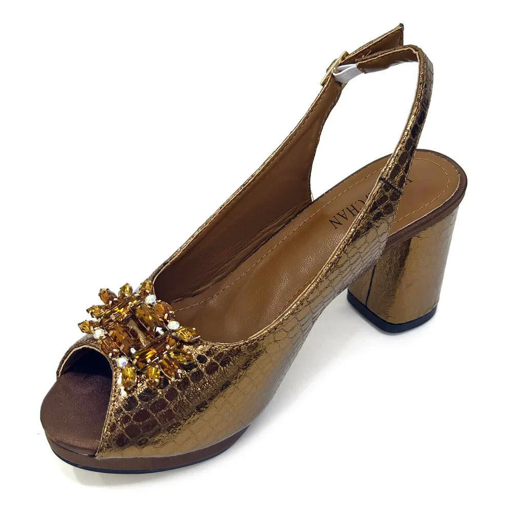 Italian Rhinestone Decoration Women&