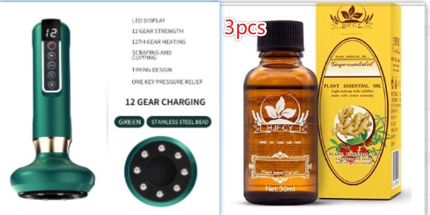 Electric Vacuum Cupping Gua Sha Massager - Tucan Trading