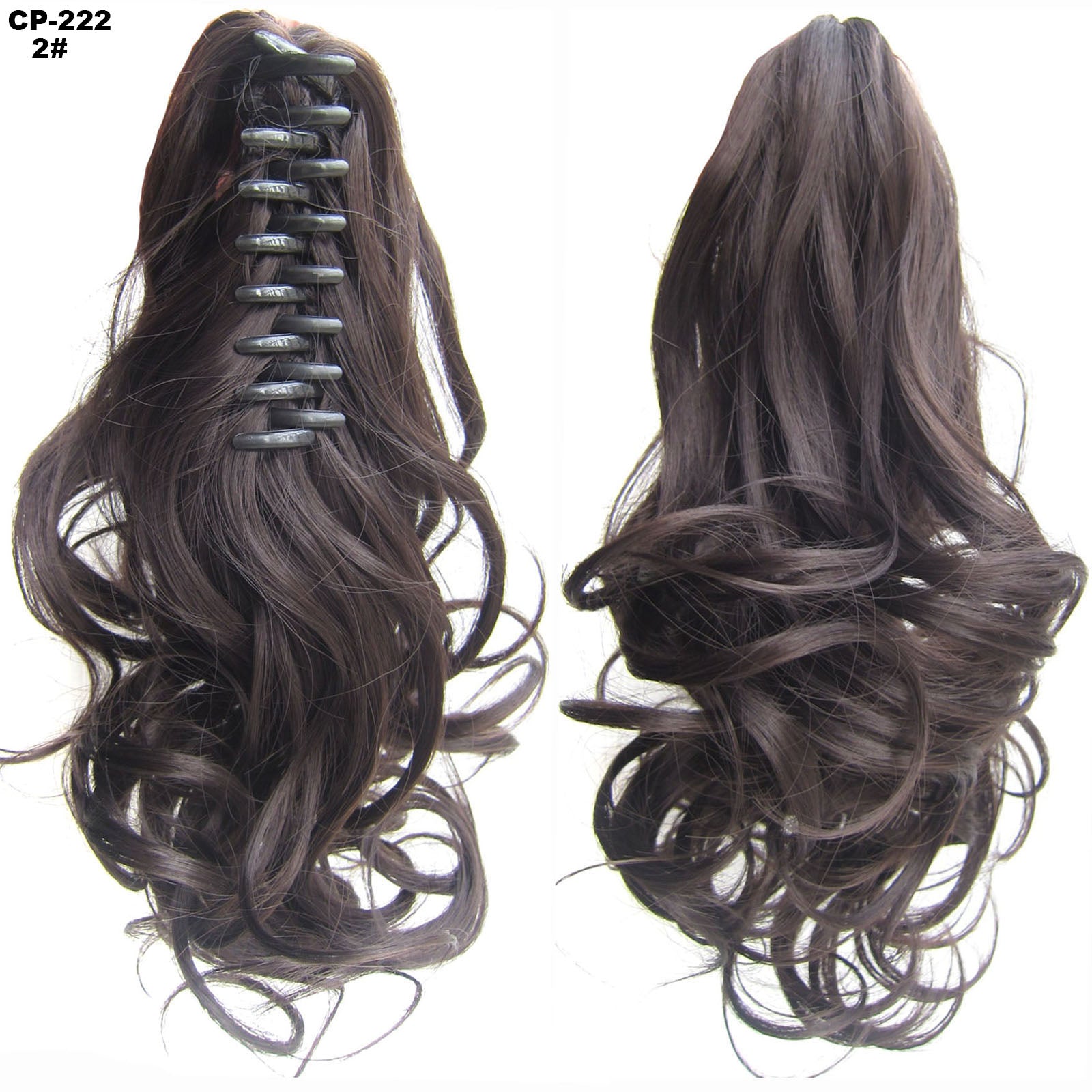 Long Wave Ponytail Wrap Around Ponytail Clip In Hair - Tucan Trading