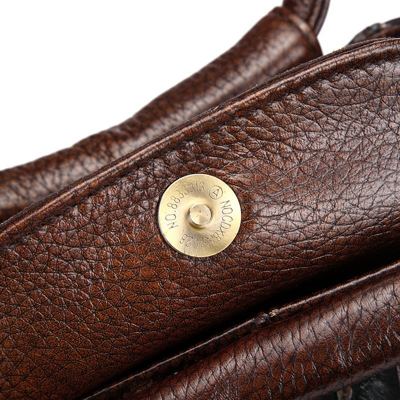 Rubbed retro shoulder bag - Tucan Trading