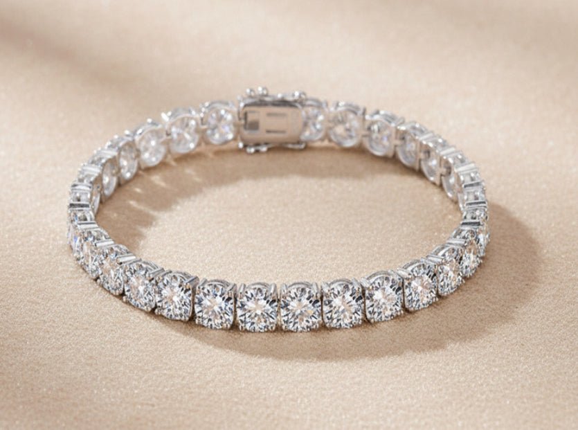 New Tennis Bracelet With Moissanite Fully Set - Tucan Trading