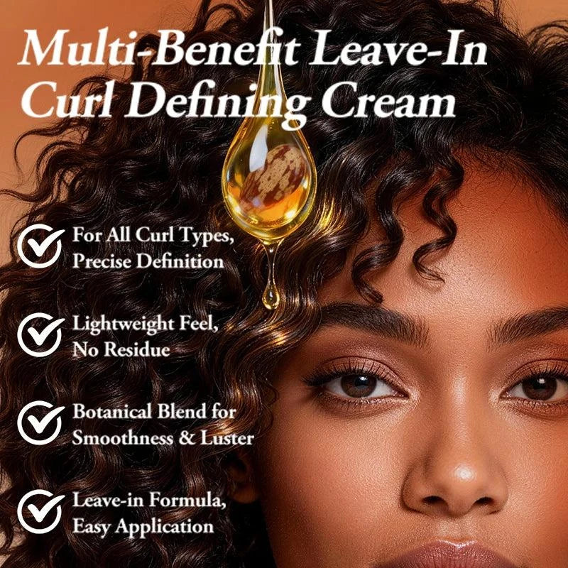 280ml Moisturizing Hair Styling Cream with Black Castor Oil