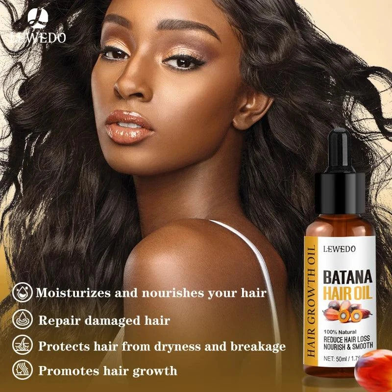 Lewedo Naturals Batana Oil Fast Hair Growth Oil for Men Women