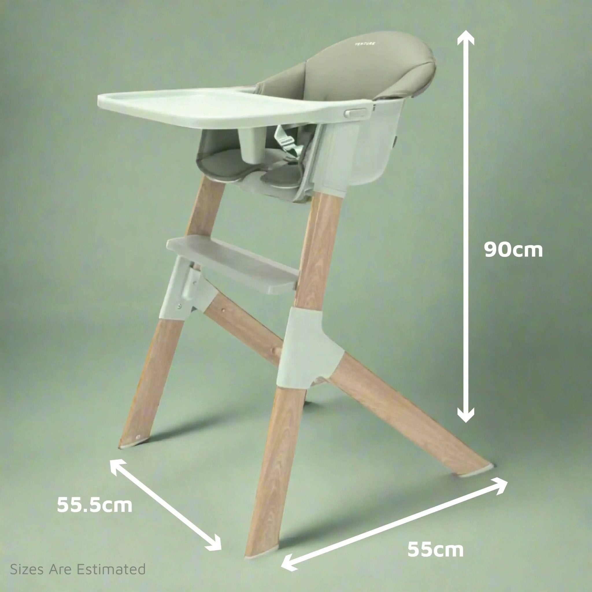 MICO Baby & Toddler Highchair - Green - Tucan Trading