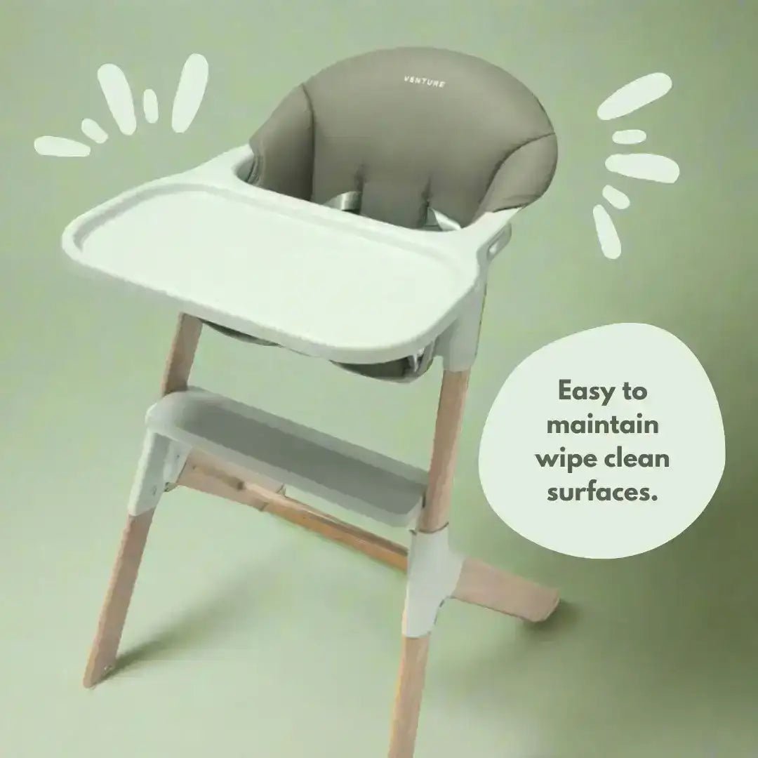 MICO Baby & Toddler Highchair - Green - Tucan Trading