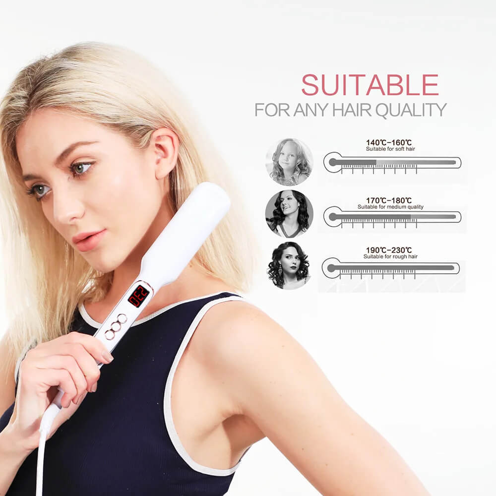 Hair Volumizing Iron | Best Ceramic Corrugated Curler For Fine Hair