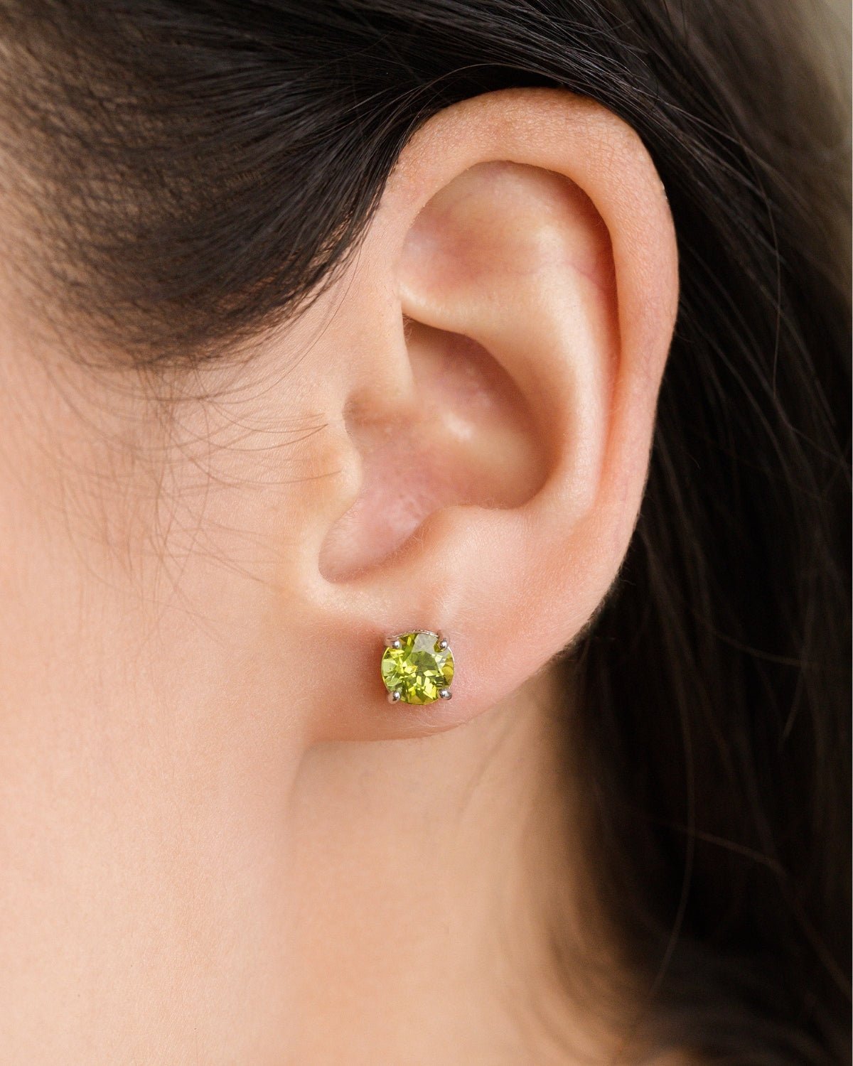 Emerald & Peridot Jewellery Set in Sterling Silver - Tucan Trading