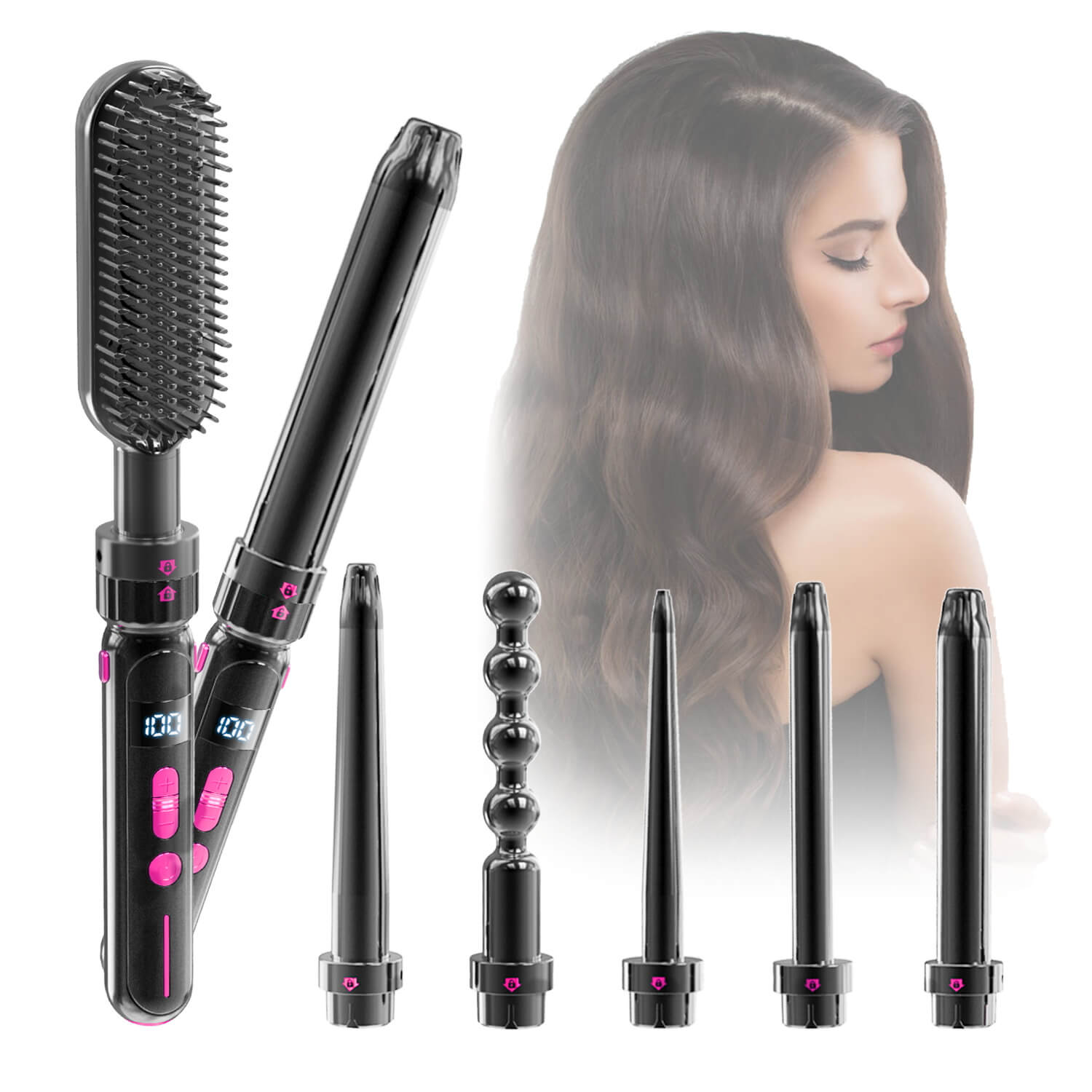 Safest Curling Wand For Beginners | Automatic Rotating Curling Wand
