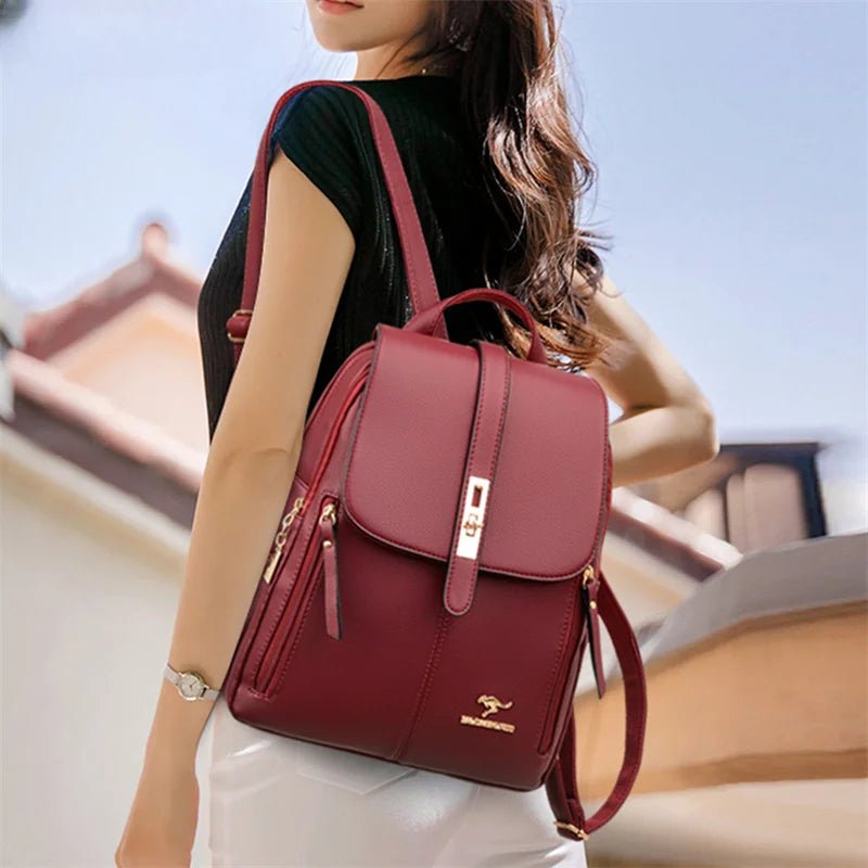 Luxury Women Leather Backpacks for Everyday & Travel - Tucan Trading