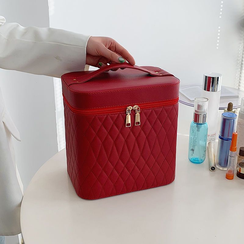 Portable Cosmetic Bag With Mirror - Tucan Trading