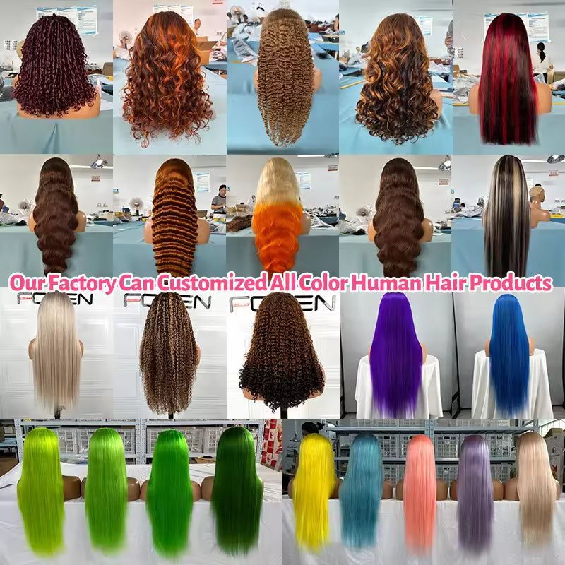13x4 High-Definition Brown Lace Front Wig