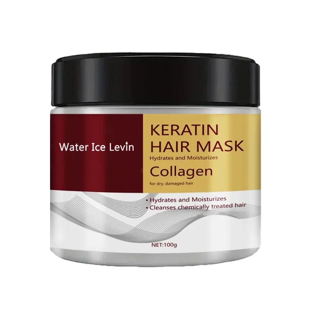 Collagen Keratin Hair Mask & Dual Oil Control Moisturizer Conditioner