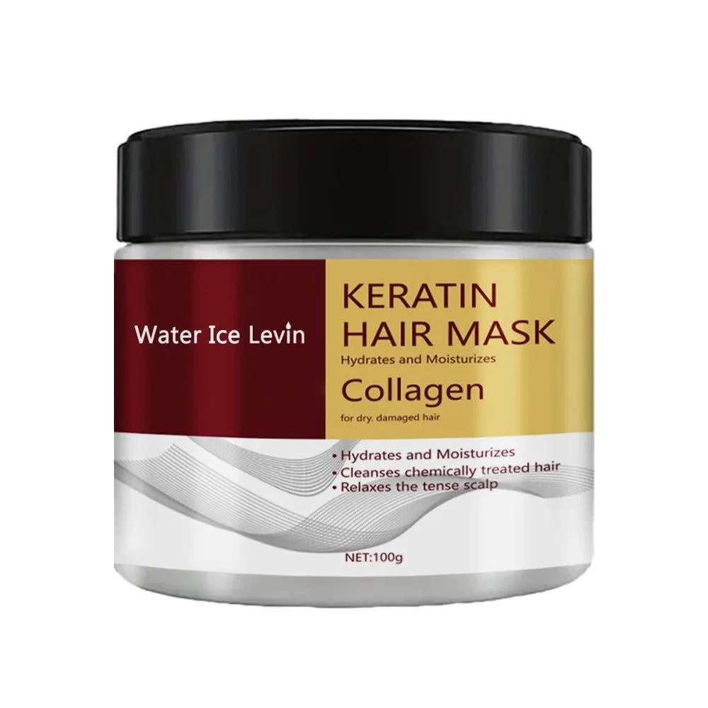 Collagen Keratin Hair Mask & Dual Oil Control Moisturizer Conditioner