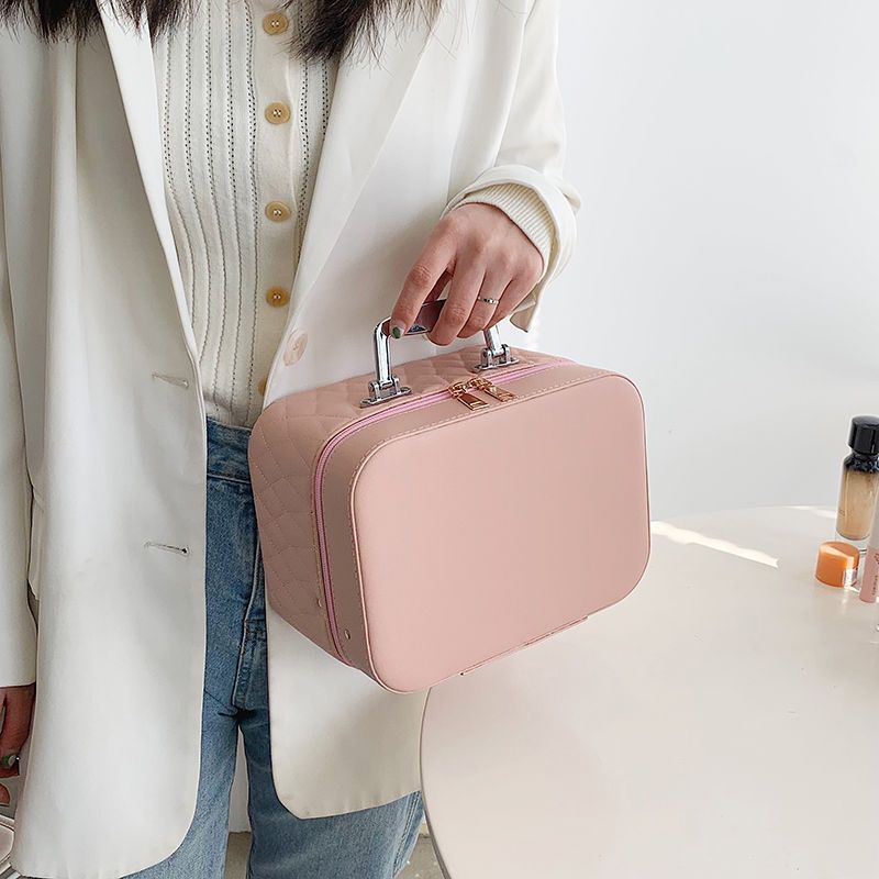 Portable Cosmetic Bag With Mirror - Tucan Trading