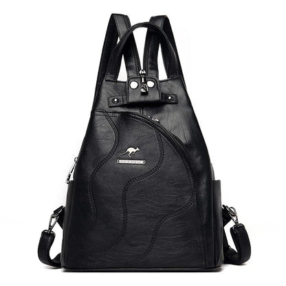 Women Leather Mini Backpack – Stylish &amp; Multi - Function - Tucan Trading