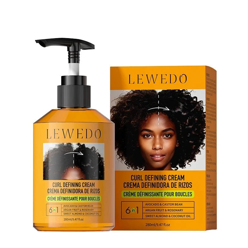 280ml Moisturizing Hair Styling Cream with Black Castor Oil