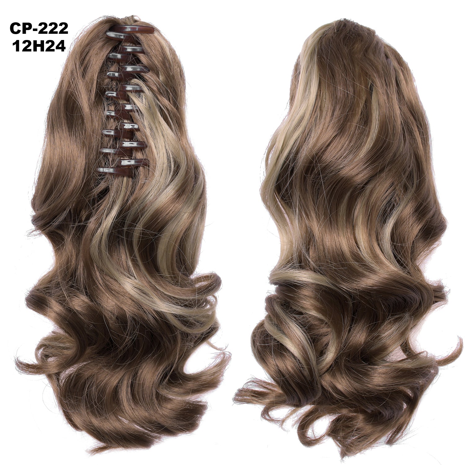 Long Wave Ponytail Wrap Around Ponytail Clip In Hair - Tucan Trading