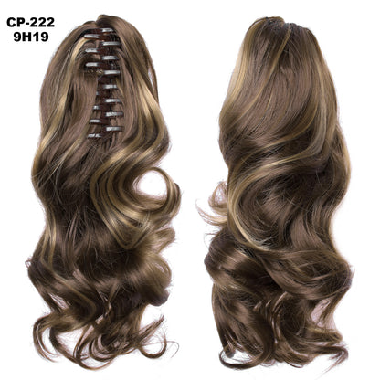 Long Wave Ponytail Wrap Around Ponytail Clip In Hair - Tucan Trading