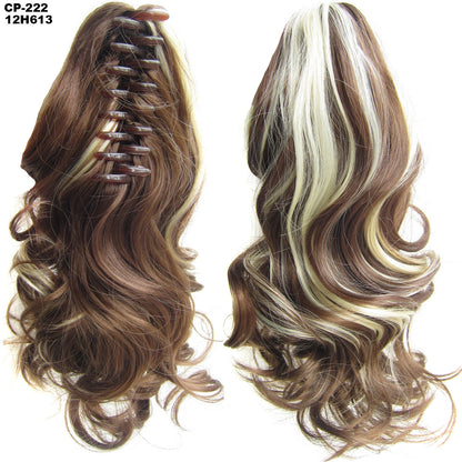 Long Wave Ponytail Wrap Around Ponytail Clip In Hair - Tucan Trading