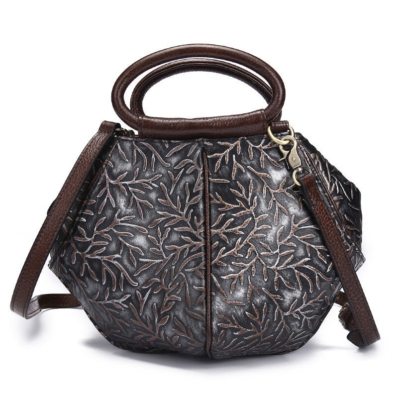 Rubbed retro shoulder bag - Tucan Trading
