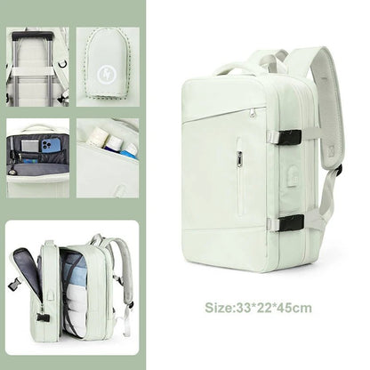 Extendible Travel Backpack Unisex - Tucan Trading