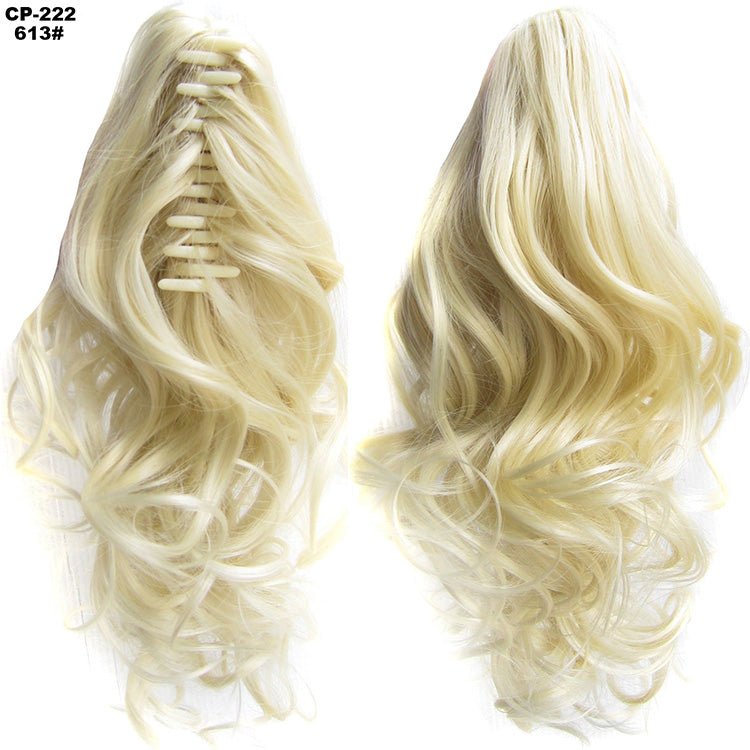 Long Wave Ponytail Wrap Around Ponytail Clip In Hair - Tucan Trading