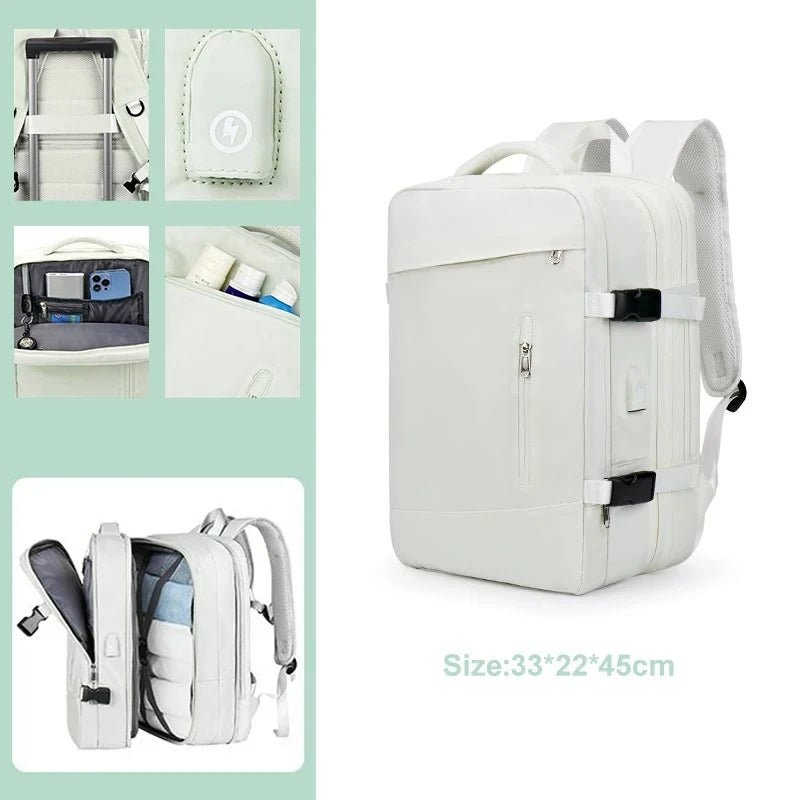 Extendible Travel Backpack Unisex - Tucan Trading
