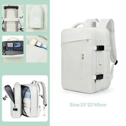Extendible Travel Backpack Unisex - Tucan Trading