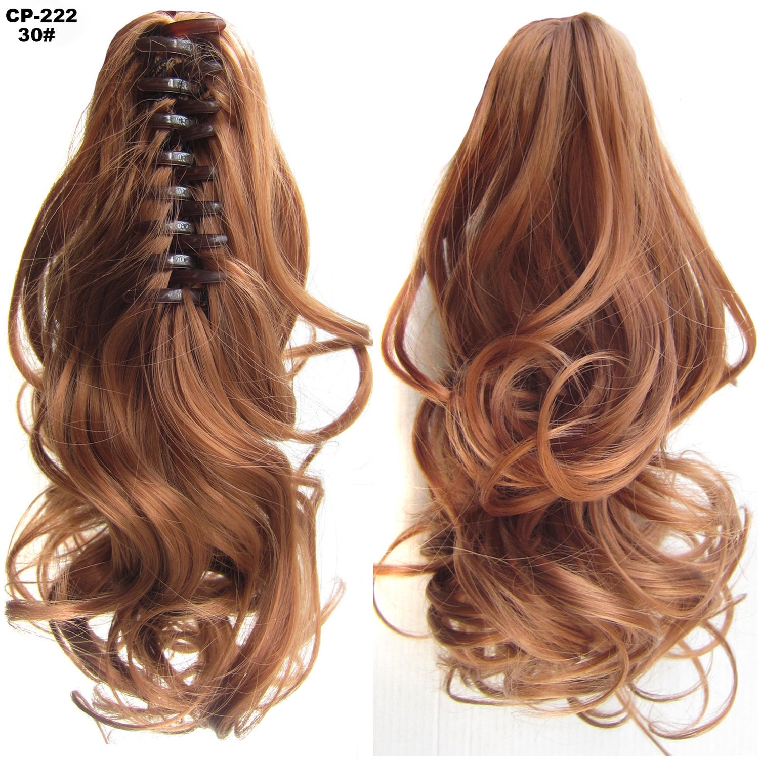 Long Wave Ponytail Wrap Around Ponytail Clip In Hair - Tucan Trading