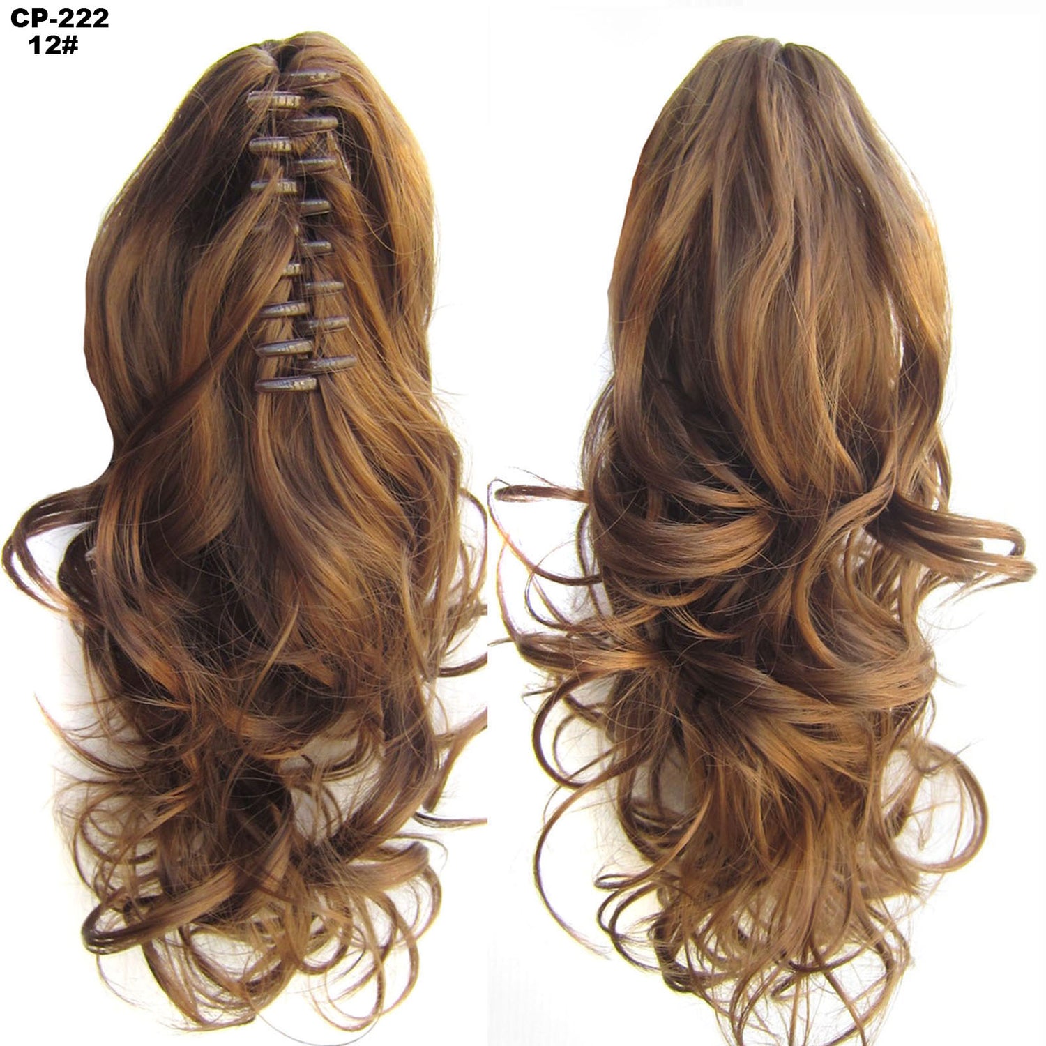 Long Wave Ponytail Wrap Around Ponytail Clip In Hair - Tucan Trading