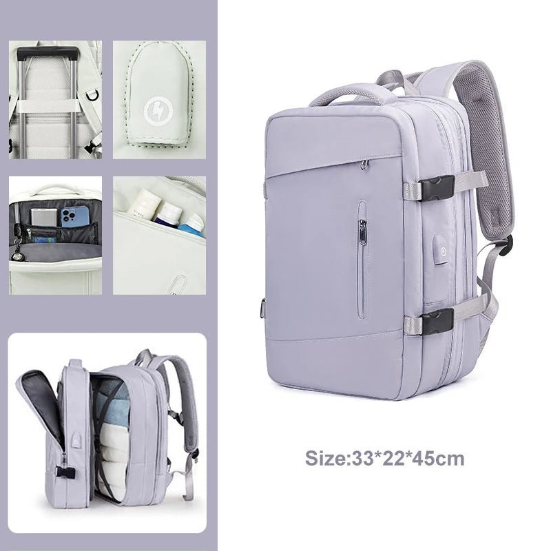 Extendible Travel Backpack Unisex - Tucan Trading