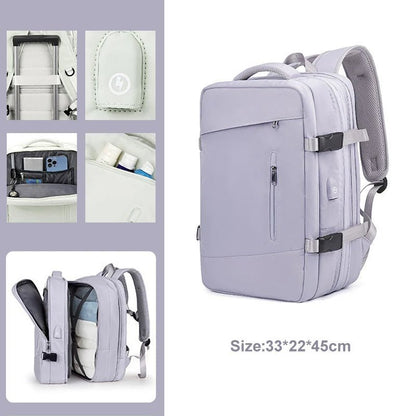 Extendible Travel Backpack Unisex - Tucan Trading