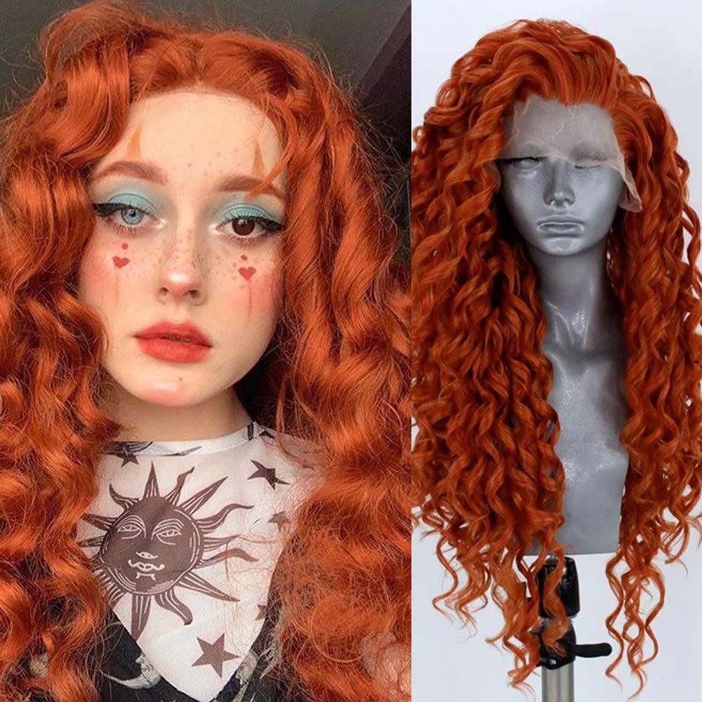 Chemical Fiber Long Curly Hair Wig