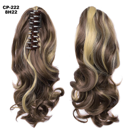 Long Wave Ponytail Wrap Around Ponytail Clip In Hair - Tucan Trading