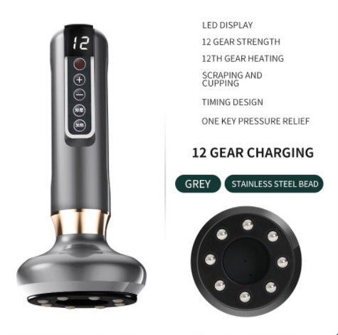 Electric Vacuum Cupping Gua Sha Massager - Tucan Trading