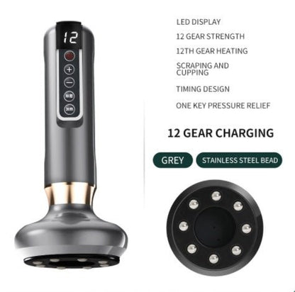 Electric Vacuum Cupping Gua Sha Massager - Tucan Trading