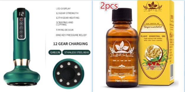 Electric Vacuum Cupping Gua Sha Massager - Tucan Trading