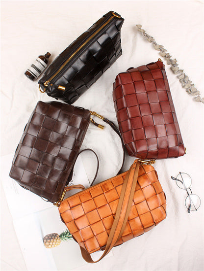 Vintage Handwoven Shoulder Bag