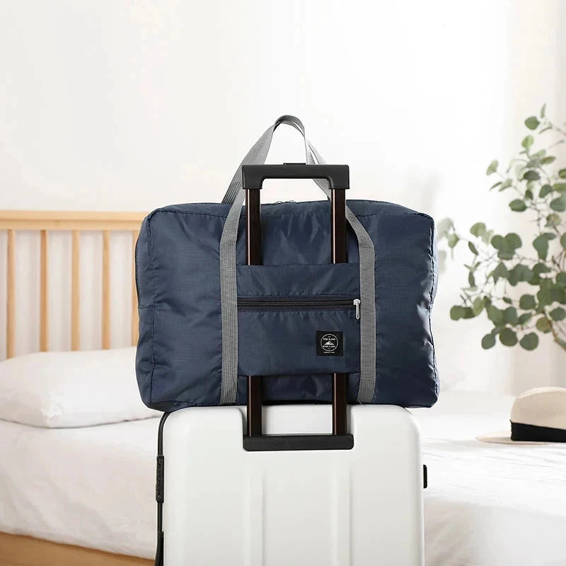 Foldable Travel Duffel Carry on Bag for Women and Girls