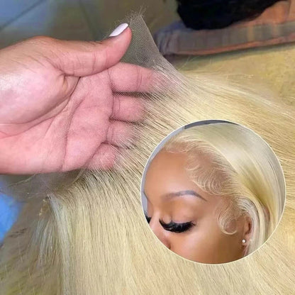 13x6 HD Transparent Lace Front Human Hair Wig