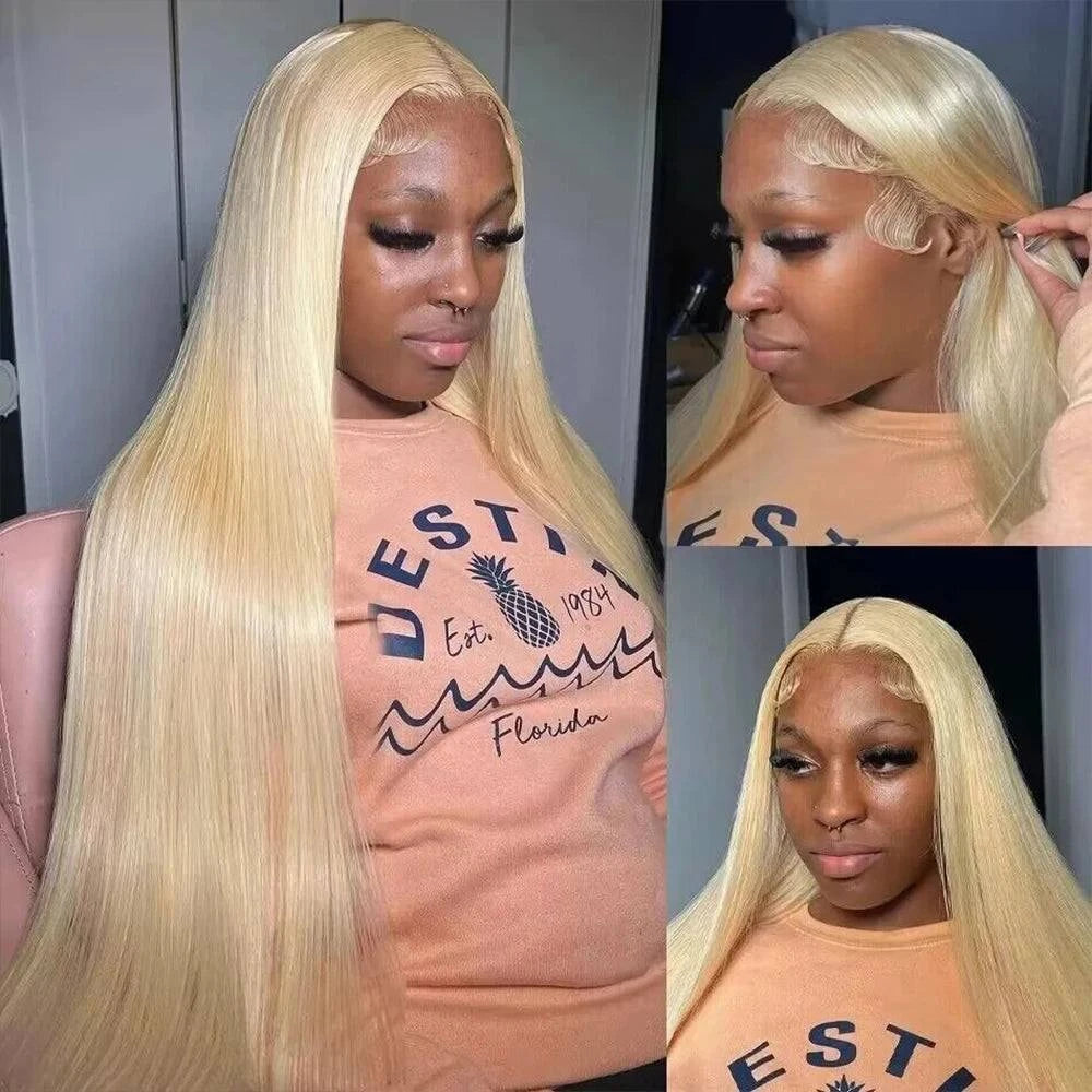 13x6 HD Transparent Lace Front Human Hair Wig
