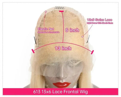 Honey Blonde 13x4 Lace Front Human Hair Wig