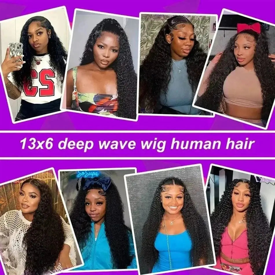 44 inch curly lace frontal wig